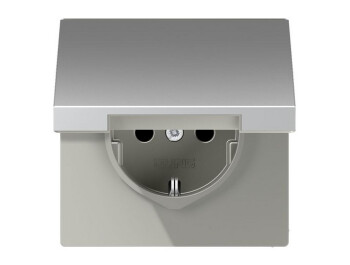 JUNG AL 1520 KIKL SCHUKO Steckdose mit KlappdeckelKI