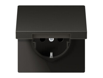 JUNG AL 1520 KIKL AN SCHUKO Steckdose mit Klappdeckel KI