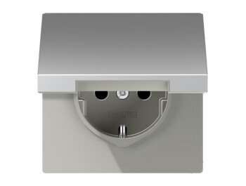 JUNG AL 1520 KL SCHUKO Steckdose mit Klappdeckel