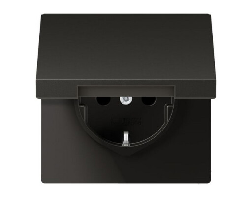 JUNG AL 1520 KL AN SCHUKO Steckdose mit Klappdeckel