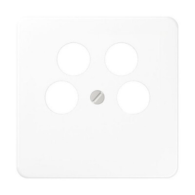 JUNG CD 561-4 SAT2 WW ABDECKUNG 4-LOCH ANKARO