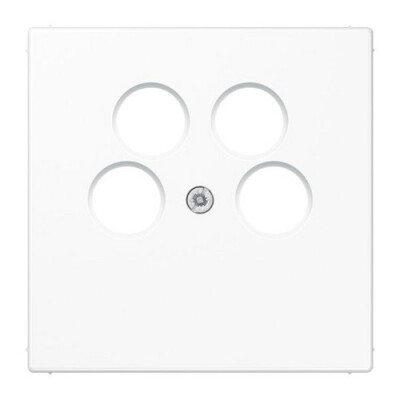 JUNG LS 990-4 SAT2 WW ABDECKUNG SAT-4-LOCH