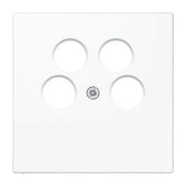 JUNG LS 990-4 SAT2 WW ABDECKUNG SAT-4-LOCH