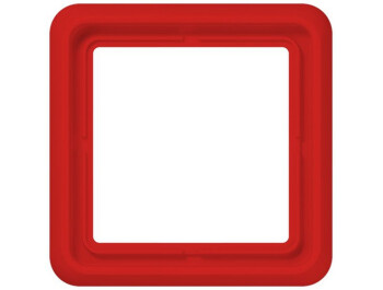 JUNG CD 581 GL RT RAHMEN 1-FACH ROT