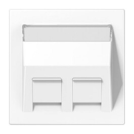 JUNG LS 569-30 BF PL WW Abdeckung für Modular Jacks