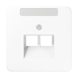 JUNG CD 569-2 NAUA WW Abdeckung alpinweiss