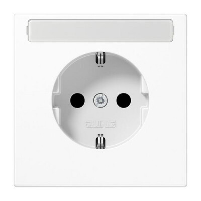JUNG LS 1520 KINA WW SCHUKO Steckdose mit Schriftfeld KI