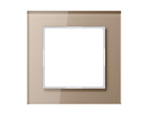 JUNG AC 581 GL CH Rahmen 1fach