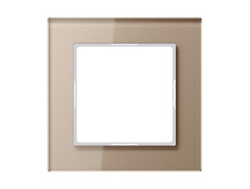 JUNG AC 581 GL CH Rahmen 1fach