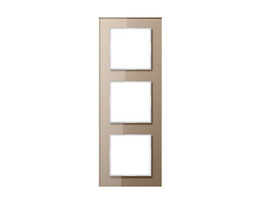 JUNG AC 583 GL CH Rahmen 3fach