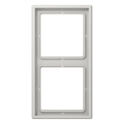 JUNG LS 982 LG RAHMEN LICHTGRAU 2-FACH