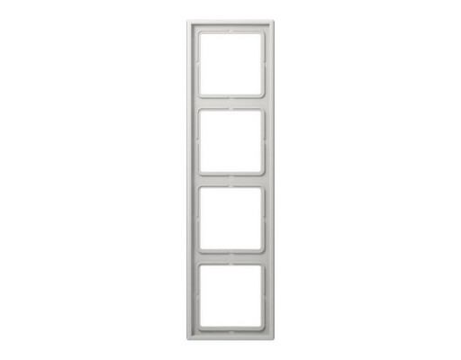 JUNG LS 984 LG RAHMEN LICHTGRAU 4-FACH
