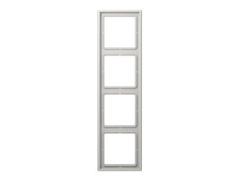 JUNG LS 984 LG RAHMEN LICHTGRAU 4-FACH