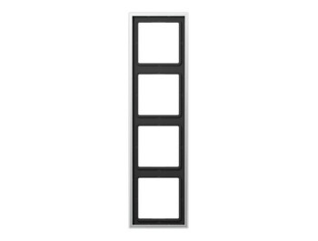 JUNG AL 2984 RAHMEN 4-FACH ALU