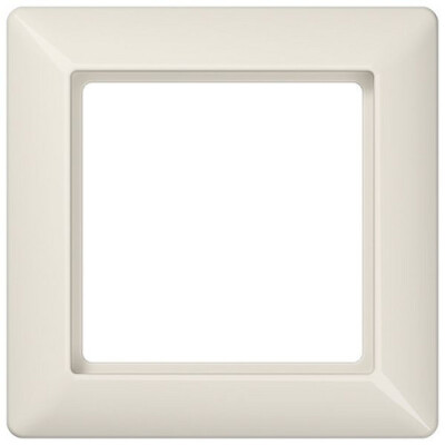 JUNG AS 581 BF Rahmen 1-fach weiss