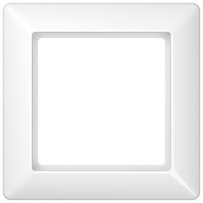 JUNG AS 581 WW Rahmen 1-fach alpinweiss