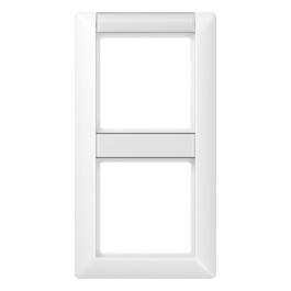 JUNG AS 582 NA WW Rahmen 2-fach alpinweiss