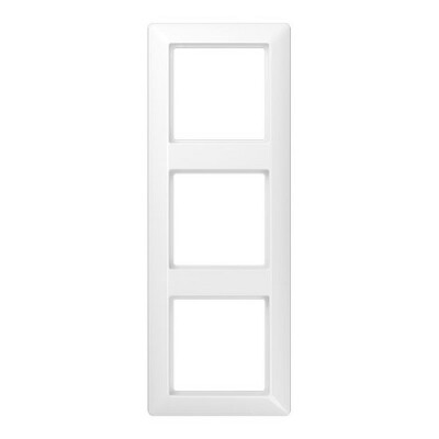 JUNG AS 583 BF WW Rahmen 3-fach alpinweiss