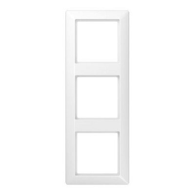 JUNG AS 583 WW Rahmen 3-fach alpinweiss