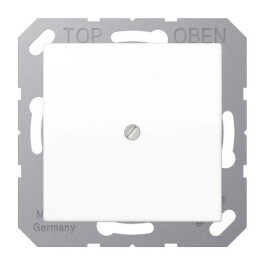 JUNG AS 590 A WW Leitungsauslass alpinweiss