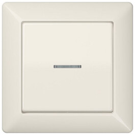 JUNG AS 590 KO5 Wippe mit Lichtleiter weiss