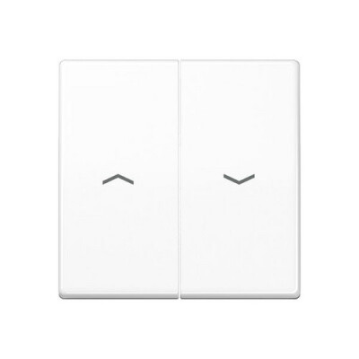 JUNG AS 591-5 P WW Wippe für Jalousie-Schalter alpinweiss