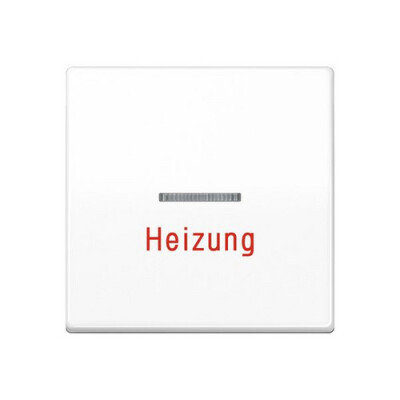 JUNG AS 591 H WW wippe Heizungsnotschalter alpinweiss