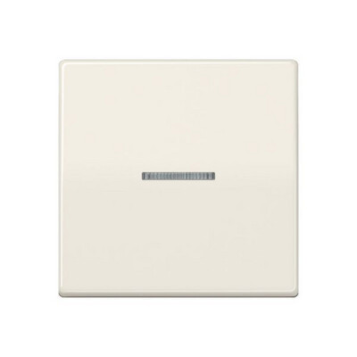 JUNG AS 591 KO5 Wippe mit Lichtleiter weiss