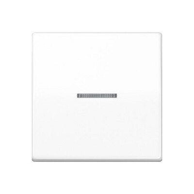 JUNG AS 591 KO5BF WW Wippe mit Lichtleiter alpinweiss