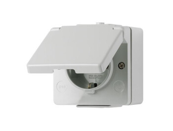 JUNG 620 W WG-AP-Schuko-Steckdose