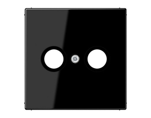 JUNG LS 990 TV SW Abdeckung f. Antennen-Steckdose