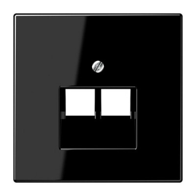 JUNG LS 969-2 UA SW Abdeckung für IAE/UAE-Anschlussdose