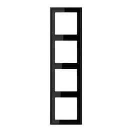 JUNG LS 984 SW Rahmen 4fach