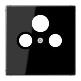 JUNG LS 990 SAT SW Abdeckung für SAT-TV-Steckdose