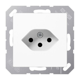 JUNG A 1520-13 BF SEV WW SEV Steckdose 1fach, Typ 13 tief