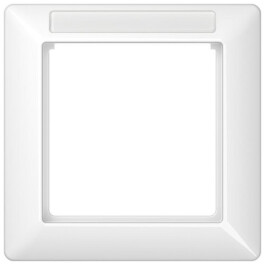 JUNG AS 581 BF INA WW Rahmen 1fach INA alpinweiß