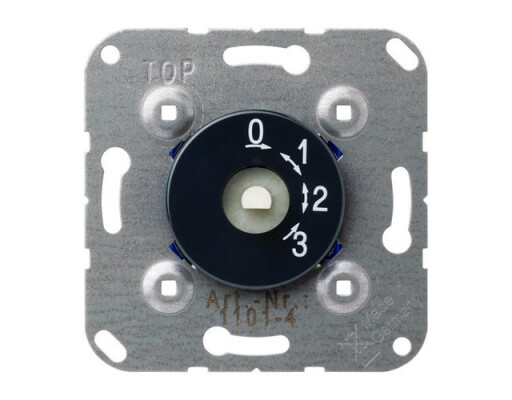 JUNG 1101-4 Drehschalter 3-Stufenschalter