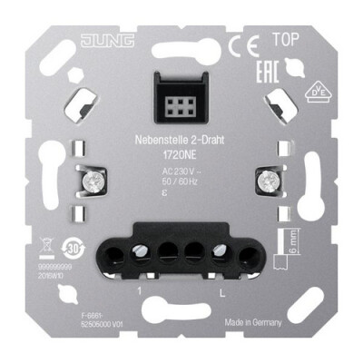 JUNG 1720 NE 1720NE Nebenstelle 2-Draht