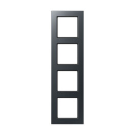 JUNG A 5584 BF ANM A5584BFANM 4-Fach Rahmen anth. Matt