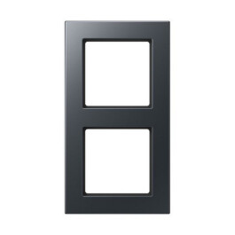 JUNG A 5582 BF ANM A5582BFANM 2-Fach Rahmen anth. Matt