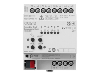 JUNG 23006 1S R KNX Schaltaktor 6fach KNX Jalousieaktor