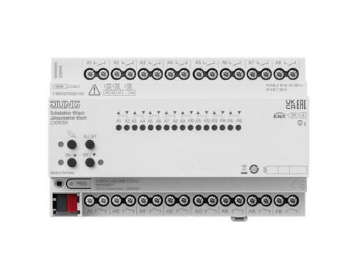JUNG 23016 1S R KNX Schaltaktor 16fach KNX Jalousieaktor
