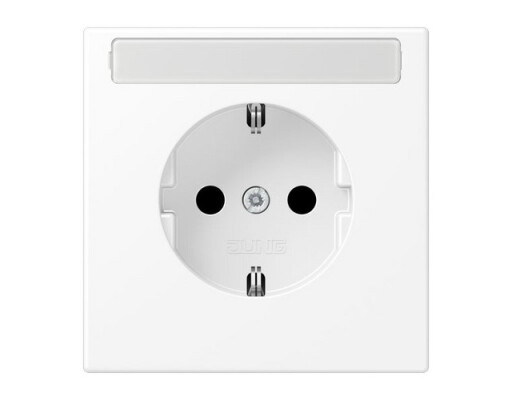 JUNG LS 1520 NA WWM SCHUKO Steckdose m.Schriftf.