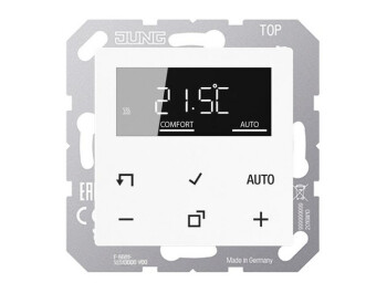 JUNG TR D A 1790 WW Raumtemperaturregler mit Display Standar