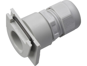 GIRA Adapter Leitungseinführung M20 WG AP Grau