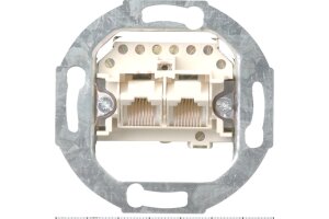 GIRA UAE/IAE-Anschlussdose 2 x 8-p SRK Einsatz