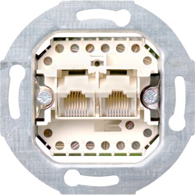 GIRA UAE/IAE-Anschlussdose 2 x 8-p 8/8 SRK Einsatz