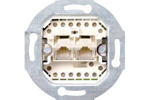 GIRA UAE/IAE-Anschlussdose 2 x 8-p 8/8 SRK Einsatz