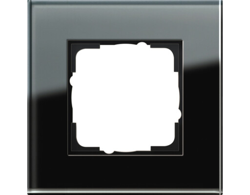 GIRA Abdeckrahmen 1-fach Gira Esprit G Schwarz