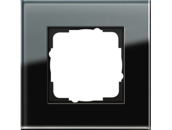 GIRA Abdeckrahmen 1-fach Gira Esprit G Schwarz